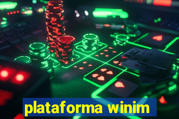 plataforma winim